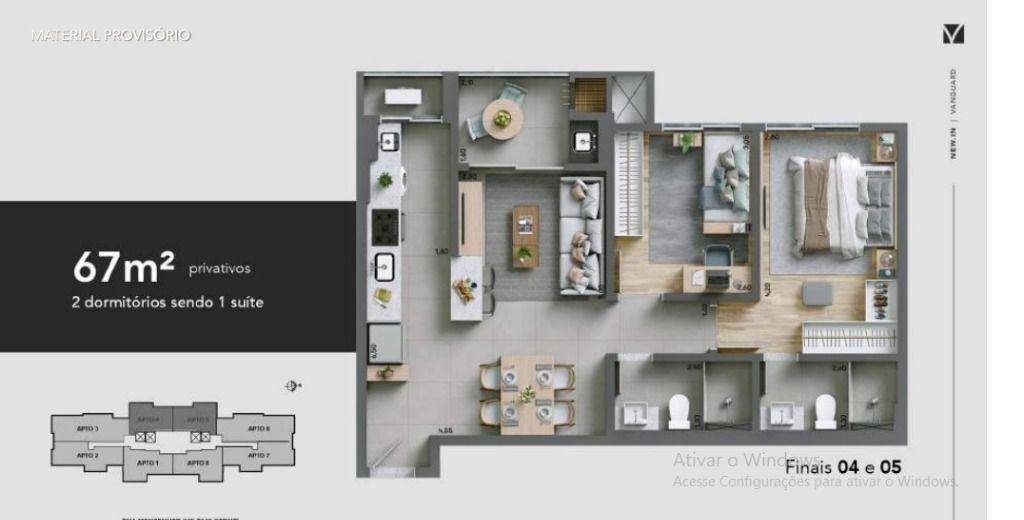 Apartamento, 2 quartos, 69 m² - Foto 18