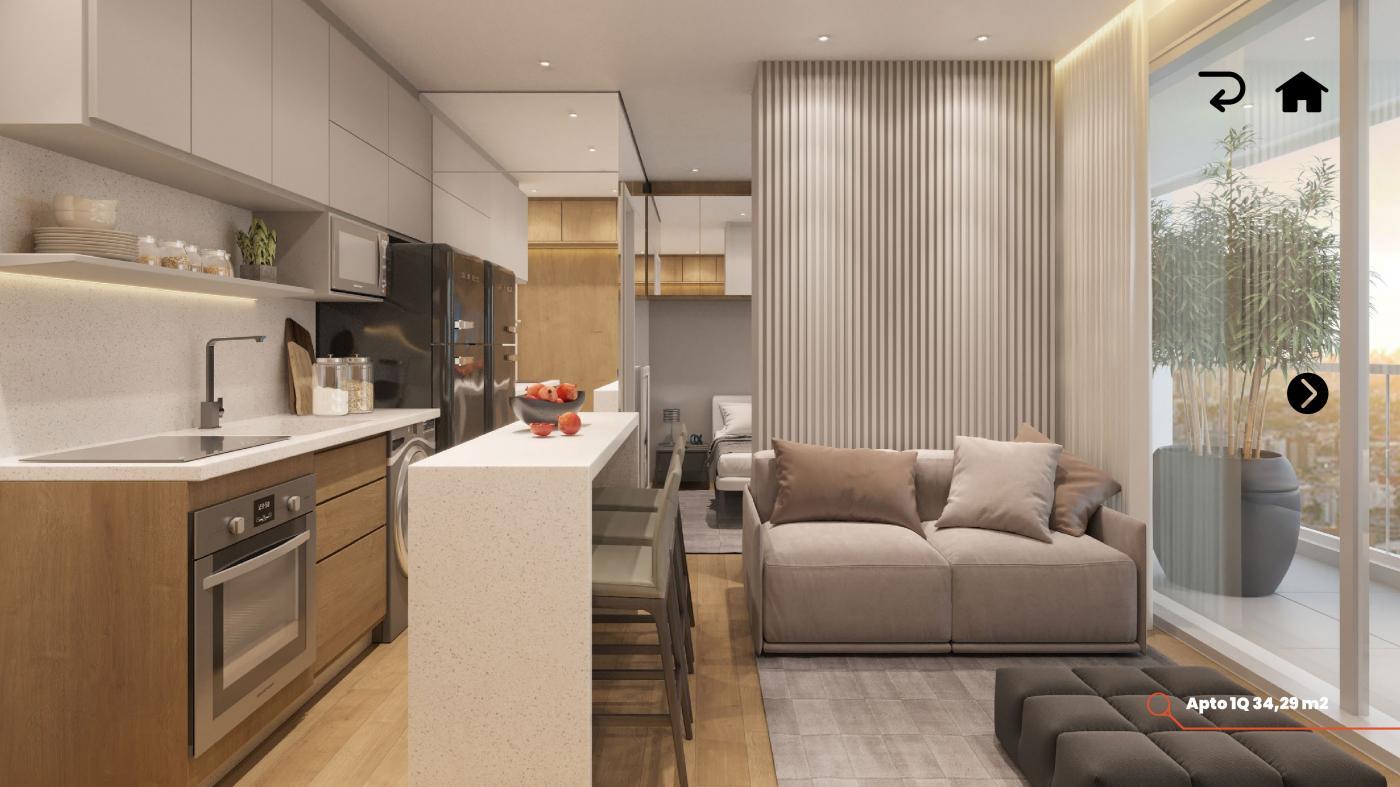 Apartamento, 1 quarto, 34 m² - Foto 4