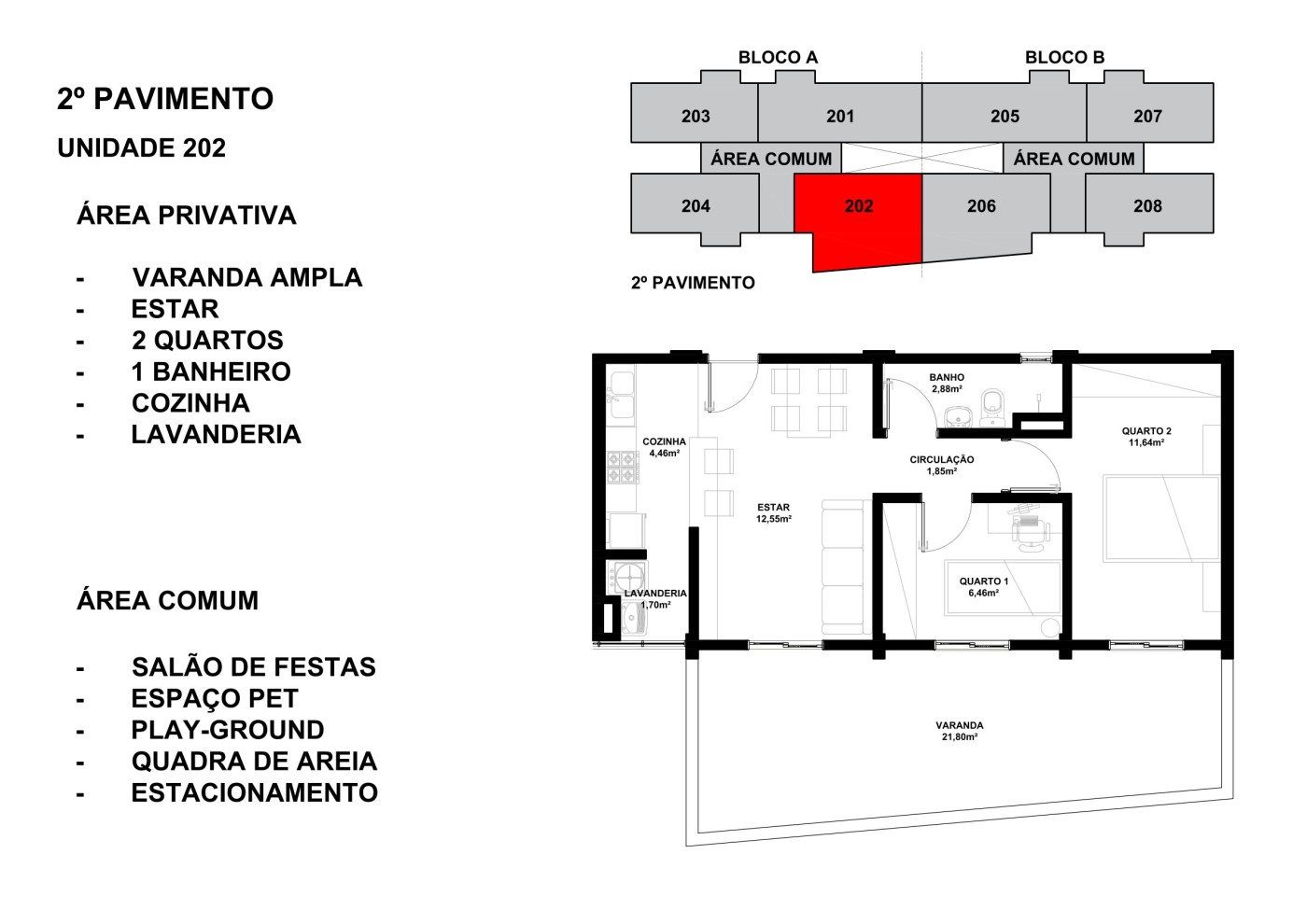 Apartamento, 2 quartos, 52 m² - Foto 10