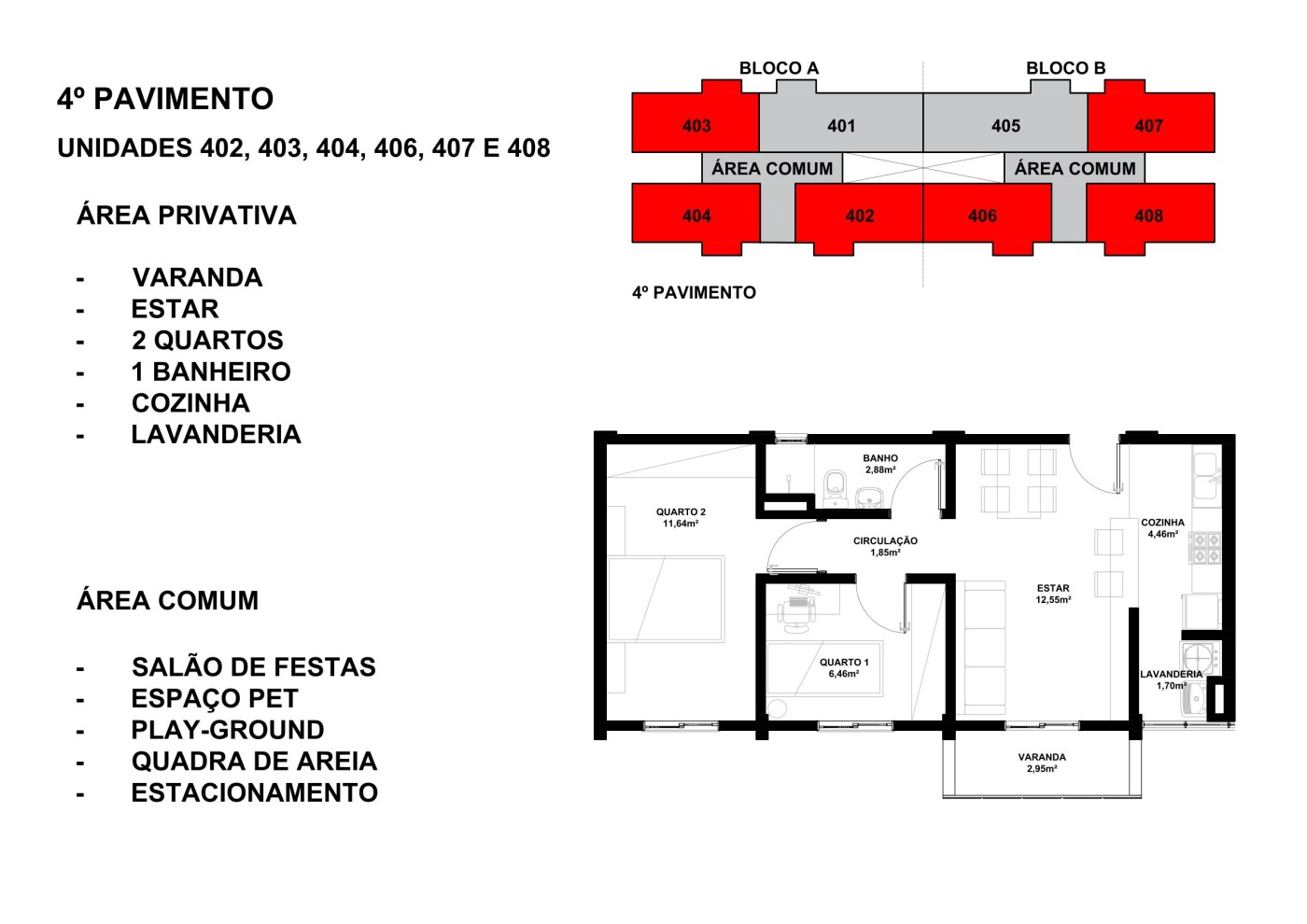 Apartamento, 2 quartos, 52 m² - Foto 14