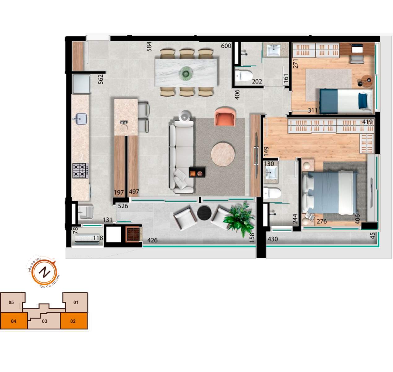 Apartamento, 3 quartos, 93 m² - Foto 15